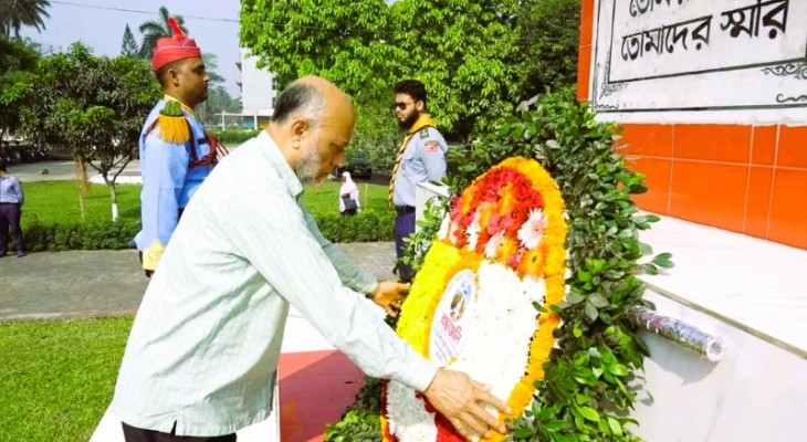 বাকৃবিতে দিনব্যাপী নানা কর্মসূচির মধ্য দিয়ে  স্বাধীনতা দিবস উদযাপন